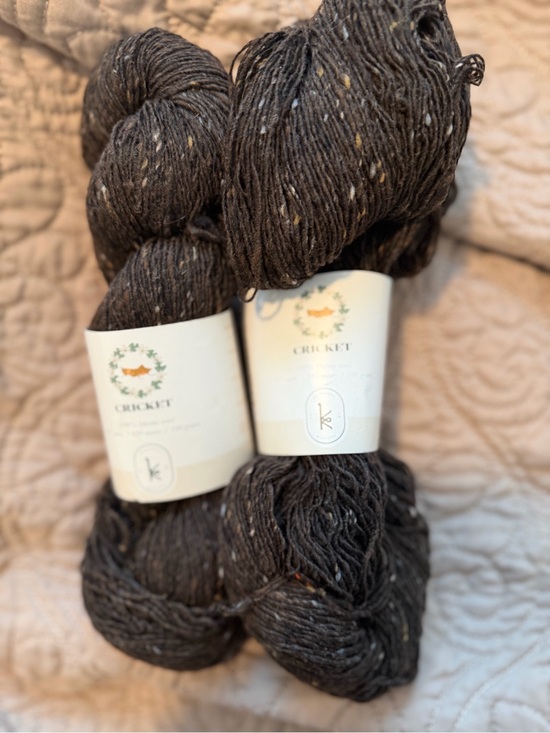 Other - Knitting Rescue Tweed Yarn - Dark Charcoal